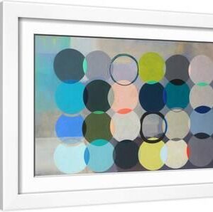 All of Space Is Completely Silent - White Framed Art Print Wall Art, 18x12