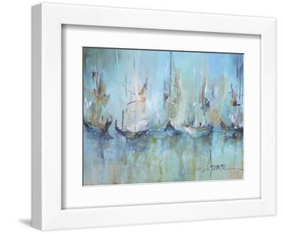 Altamar - White Framed Art Print Wall Art, 12x9