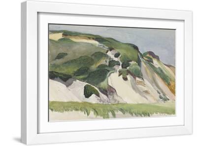 Dune at Truro, 1930 - White Framed Art Print Wall Art, 18x12