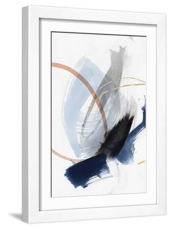 Foreshadow III - White Framed Art Print Wall Art, 12x18