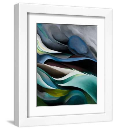 From the Lake No.1, 1924 - White Framed Art Print Wall Art, 11x14