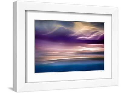I Want to See Mountains - White Framed Art Print Wall Art, 12x8