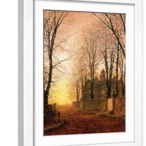 In the Golden Olden Time, C.1870 - White Framed Art Print Wall Art, 12x16