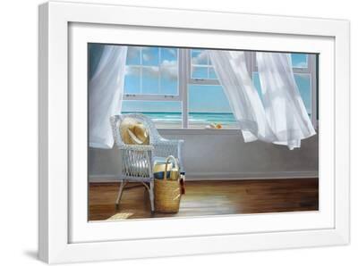 Sense Memory - White Framed Art Print Wall Art, 18x12