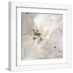 Stone Sky - White Framed Art Print Wall Art, 12x12