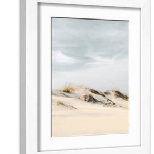 The Days - White Framed Art Print Wall Art, 9x12