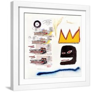 Untitled - White Framed Art Print Wall Art, 16x16