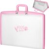 11x17 Kids Art Portfolio - Accordian File Organizer with 13 Pockets, Art Portfolio for Kids with Handle and Zipper Closure - Oxford Cloth, Frosted... 11x17 Kids Art Portfolio - Accordian File Organizer with 13 Pockets, Art Portfolio for Kids with Handle and Zipper Closure - Oxford Cloth, Frosted...