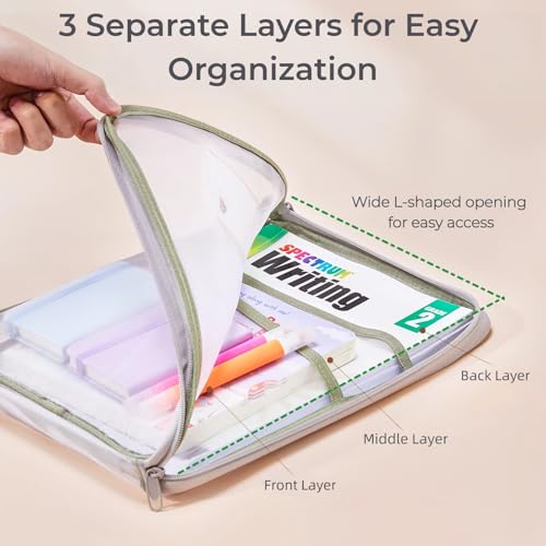 4-Pack Zippered Mesh File Bags – Kids Homework Organizer for Home, School Paper & Art Storage, Document Folder Pouch for Office, Classroom, and... 4-Pack Zippered Mesh File Bags – Kids Homework Organizer for Home, School Paper & Art Storage, Document Folder Pouch for Office, Classroom, and...