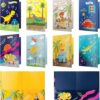 8 School Folders - Cute Pocket Folders with 8 Unique Dinosaur Designs in Front, Back Cover and Inside - Kids Pocket Folders - Homework Folders -... 8 School Folders - Cute Pocket Folders with 8 Unique Dinosaur Designs in Front, Back Cover and Inside - Kids Pocket Folders - Homework Folders -...