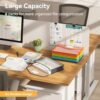 ABC life 6 Pack Plastic Expanding File Folder, Folders for Documents with Snap Closure, Colorful File Folder Organizer Holder, Transparent... ABC life 6 Pack Plastic Expanding File Folder, Folders for Documents with Snap Closure, Colorful File Folder Organizer Holder, Transparent...