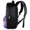 AI ACCESSORY INNOVATIONS K-Pop Demon Hunters Huntrix 16” Backpack for Girls, Featuring Rumi, Zoey, Mira, Rubber Molded Bag Charm, Huntrix