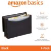 Amazon Basics Expanding Accordion File Organizer, Letter Size, 13 Compartments, Large Capacity Document Storage, Waterproof, Black, 1-Pack Amazon Basics Expanding Accordion File Organizer, Letter Size, 13 Compartments, Large Capacity Document Storage, Waterproof, Black, 1-Pack