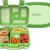 Bentgo Kids Bento-Style 5-Compartment Leak-Proof Lunch Box - Just-Right Portions for Ages 3 to 7, Durable, Drop-Proof, Dishwasher Safe, PFAS &...