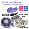 Bento Box for Kids with Thermos, [Large Capacity] Insulated Kids Lunch Box with 4 Compartment for Ages 3+, Drop-Proof & Dishwasher Safe Lunchbox...