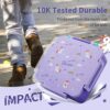 Bento Box for Kids with Thermos, [Large Capacity] Insulated Kids Lunch Box with 4 Compartment for Ages 3+, Drop-Proof & Dishwasher Safe Lunchbox...