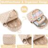 Bluboon School Backpack for Teen Girls Bookbags Elementary High School Corduroy Laptop Bags Women Travel Daypacks