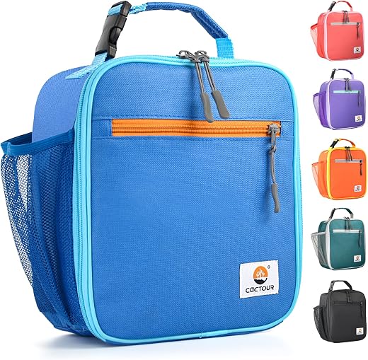 CaCTOUR Lunch Box Kids,Premium Insulated Lunchbox for Girls Boys,Soft Mini Cooler Bag Back to School Thermal Reusable Lunch Bag for Work School... CaCTOUR Lunch Box Kids,Premium Insulated Lunchbox for Girls Boys,Soft Mini Cooler Bag Back to School Thermal Reusable Lunch Bag for Work School...