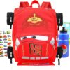 Disney Cars Mini Backpack for Kids - Bundle with 14” Lightning McQueen Backpack with Water Bottle, Stickers, More | 3D Lightning McQueen Travel Bag... Disney Cars Mini Backpack for Kids - Bundle with 14” Lightning McQueen Backpack with Water Bottle, Stickers, More | 3D Lightning McQueen Travel Bag...