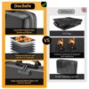 DocSafe Fireproof File Organizer with Lock, Hard-Shell Case Fireproof Document Box with 13 Pocket Accordion File Folder, Portable Home Office... DocSafe Fireproof File Organizer with Lock, Hard-Shell Case Fireproof Document Box with 13 Pocket Accordion File Folder, Portable Home Office...