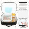 FlowFly Kids Lunch box Insulated Soft Bag Mini Cooler Back to School Thermal Meal Tote Kit for Girls, Boys, Black FlowFly Kids Lunch box Insulated Soft Bag Mini Cooler Back to School Thermal Meal Tote Kit for Girls, Boys, Black