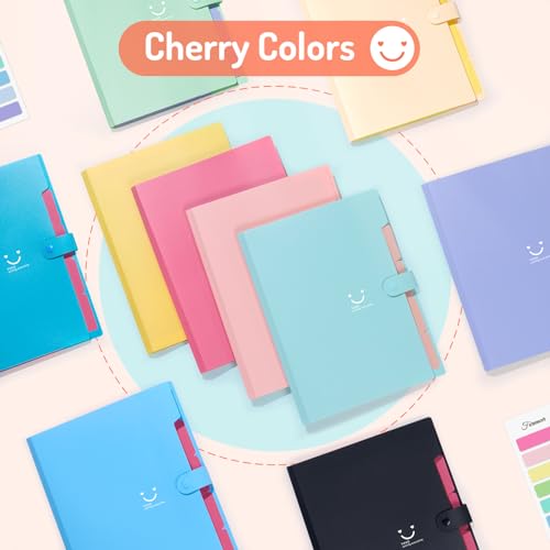 Forvencer Accordion File Organizer, Letter Size, 5 Pocket Expanding File Folder, Cute File Folder with Labels, Portable File Organizer for School... Forvencer Accordion File Organizer, Letter Size, 5 Pocket Expanding File Folder, Cute File Folder with Labels, Portable File Organizer for School...