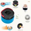 Game Bento Box for Kids, Lunch Box with Thermo(9oz Food Jar), Folding Spoon, Removable Divider & Sauce Cup, Lunch Box Kids for School,Travel,...