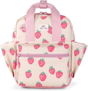 Itzy Ritzy Toddler Backpack - Daycare Bag - Features Adjustable Shoulder Straps, 2 Side Pockets & Spacious Interior with Wipeable Fabric Lining &... Itzy Ritzy Toddler Backpack - Daycare Bag - Features Adjustable Shoulder Straps, 2 Side Pockets & Spacious Interior with Wipeable Fabric Lining &...