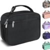 Kids Lunch Box for Boys Girls Lunch Bag Insulated Durable Lunchbox Children Lunch Tote Bag for School Black