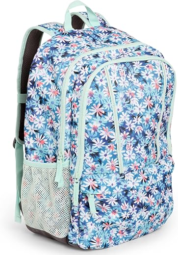Lands' End Unisex Kids Large ClassMate Lightweight Durable Elementary School Backpack, Peacock Lands' End Unisex Kids Large ClassMate Lightweight Durable Elementary School Backpack, Peacock
