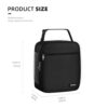 Lovoeo Lunch box Lunch bag for men women Insulated Lunchbox Lunch bags for Work Picnic Travel (Black) Lovoeo Lunch box Lunch bag for men women Insulated Lunchbox Lunch bags for Work Picnic Travel (Black)