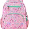 mibasies Girls Backpack 5-8: Lightweight Kids Backpacks for Girls - Girl Bookbag for Elementary School - Rainbow Pink mibasies Girls Backpack 5-8: Lightweight Kids Backpacks for Girls - Girl Bookbag for Elementary School - Rainbow Pink