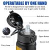OLDLEY 20 Oz Insulated Stainless Steel Water Bottle For Kids, With Straws Leak-proof, Kids Water Bottles For School Boys Girls,Solar System