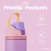 Owala Disney Princess FreeSip Insulated Stainless Steel Water Bottle with Straw for Sports and Travel, BPA-Free Sports Water Bottle, 24 oz, Rapunzel Owala Disney Princess FreeSip Insulated Stainless Steel Water Bottle with Straw for Sports and Travel, BPA-Free Sports Water Bottle, 24 oz, Rapunzel