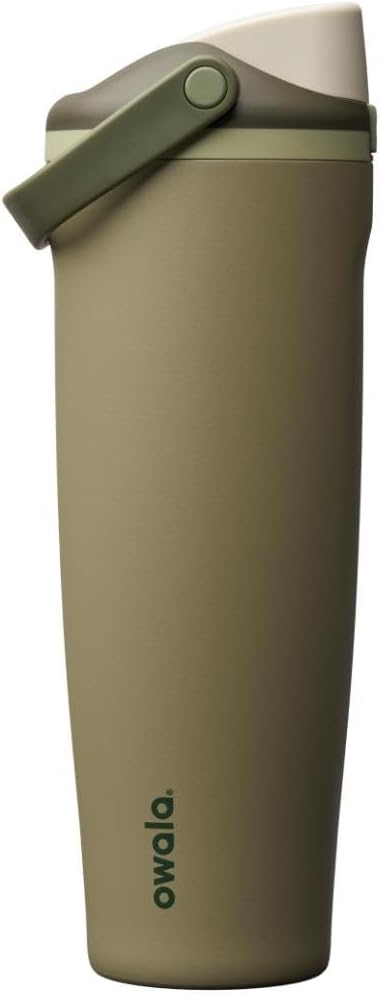 Owala FreeSip Sway Insulated Stainless Steel Water Bottle with Two-Way Spout, Built-In Straw and Bucket Handle, Made for Travel, School, and... Owala FreeSip Sway Insulated Stainless Steel Water Bottle with Two-Way Spout, Built-In Straw and Bucket Handle, Made for Travel, School, and...