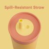 Owala Kids Insulation Stainless Steel Tumbler with Spill Resistant Flexible Straw, Easy to Clean, Kids Water Bottle, Great for Travel, Dishwasher...