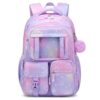 PIG PIG GIRL Kids Backpack for Girls - School Bags for Middle School Students - Book Bag for Elementary Primary - Kawaii Ita Backpack - Purple PIG PIG GIRL Kids Backpack for Girls - School Bags for Middle School Students - Book Bag for Elementary Primary - Kawaii Ita Backpack - Purple