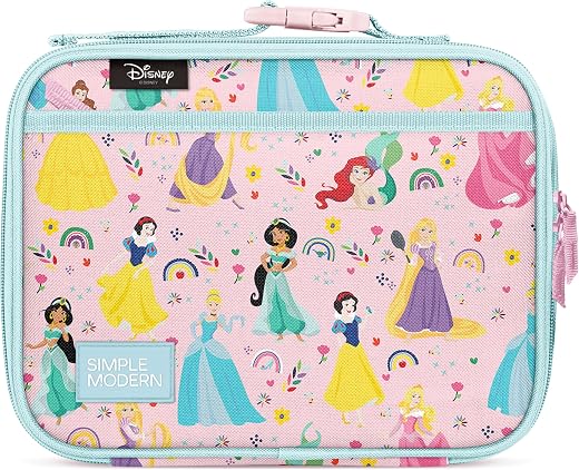 Simple Modern Disney Kids Lunch Box for School | Reusable Insulated Lunch Bag for Toddler, Girl, and Boy | Meal Containers with Exterior & Interior...