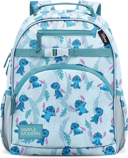 Simple Modern Disney Toddler Backpack for School Girls and Boys | Kindergarten Elementary Kids Backpack | Fletcher Collection | Kids - Medium (15"...