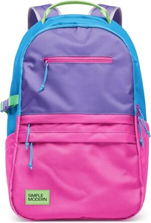 Simple Modern Ellis Backpack for School | Medium 20L Elementary Middle and High School Bookbag for Kids and Teens | Girls and Boys | 80s Mix Simple Modern Ellis Backpack for School | Medium 20L Elementary Middle and High School Bookbag for Kids and Teens | Girls and Boys | 80s Mix