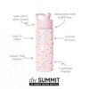 Simple Modern Kids Water Bottle with Straw Lid | 18oz Insulated Stainless Steel Kids Tumbler & Spill Proof Toddler Cup for School, Girls, Boys |...
