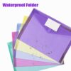 Sooez 10 Pack File Folders, Clear Poly Envelopes Plastic Folders, Folder for Documents Letter A4 Size with Label Pocket, Teacher School Office... Sooez 10 Pack File Folders, Clear Poly Envelopes Plastic Folders, Folder for Documents Letter A4 Size with Label Pocket, Teacher School Office...