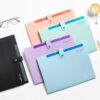 Sooez Accordion File Organizer, Letter Size Expanding File Folder with Labels, 5 Pocket Folders for Document, Portable Paper Bill Receipt Organizer...
