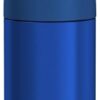 THERMOS FUNTAINER 12 Ounce Stainless Steel Vacuum Insulated Kids Straw Bottle, Blue