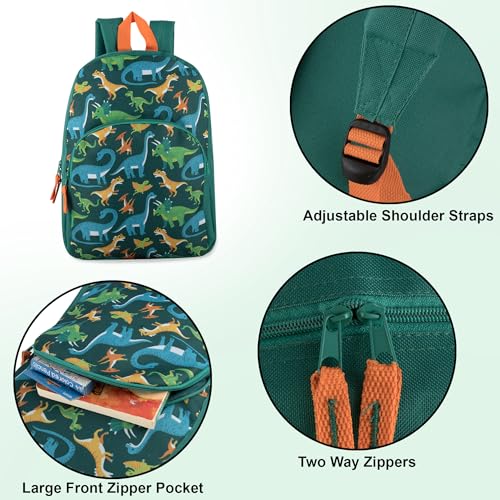 Trail maker 15 Inch Kids Backpacks for Boys & Girls | Preschool, Kindergarten, Elementary School Backpacks with Adjustable, Padded Straps...