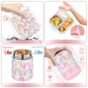 wiwens Bento Lunch Box for Kids with 12oz Soup Thermo Leak-Proof Lunch Food Container with 5 Compartment Thermo Hot Food Jar and Insulated Lunch... wiwens Bento Lunch Box for Kids with 12oz Soup Thermo Leak-Proof Lunch Food Container with 5 Compartment Thermo Hot Food Jar and Insulated Lunch...