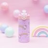 Zak Designs Sanrio Sage Kids Water Bottle For School or Travel, 14oz Stainless Steel Water Bottle With Straw, Handle, and Leak-Proof, Pop-Up Spout...